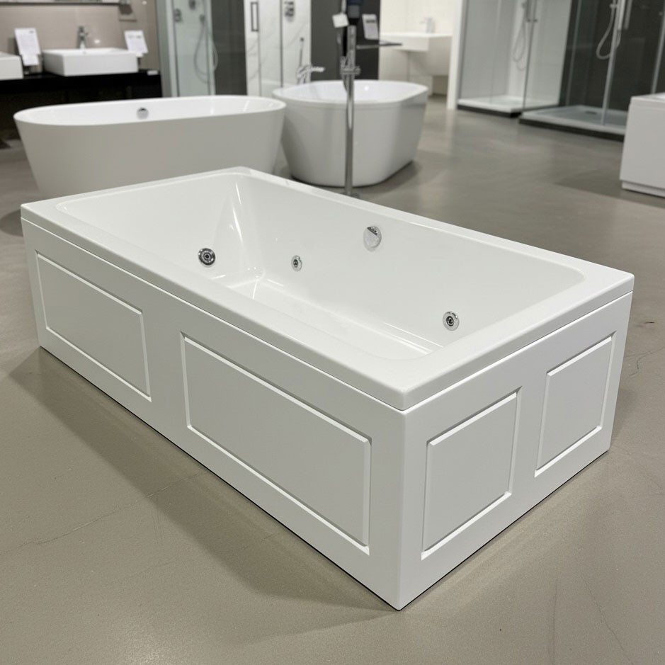 Trieste Acrylic Freestanding Bathtub Made in Turkey